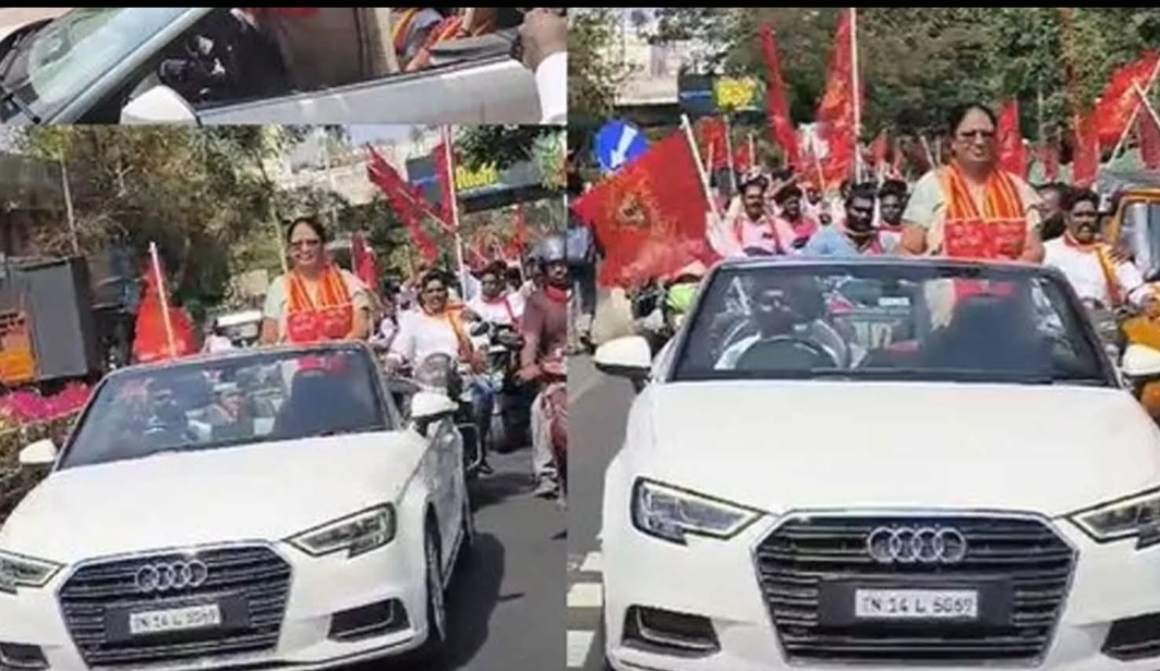Luxury car without insurance for Luxury car without insurance for nomination filing – Naam Tamil party candidate in controversy